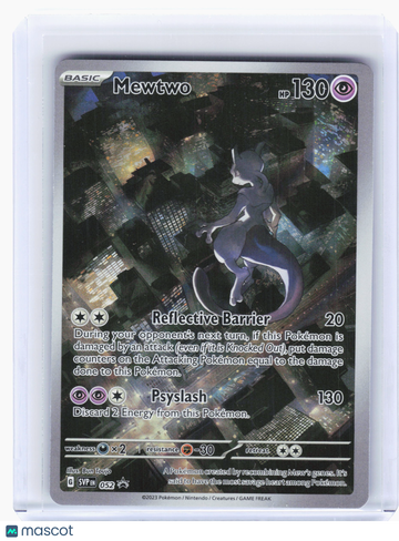 Scarlet & Violet Promo Cards Mewtwo Holo Black Star Promo [Lightly Played] #052