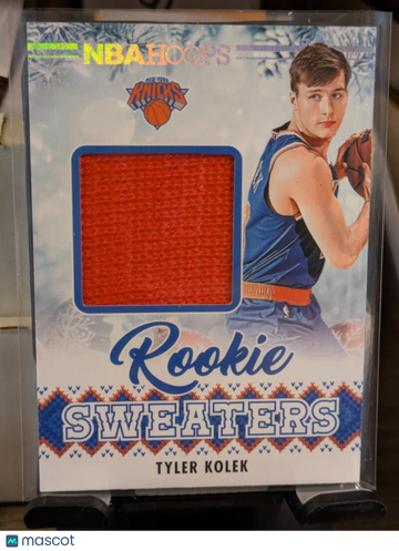 2024-25 Panini Hoops Tyler Kolek #31 New York Knicks