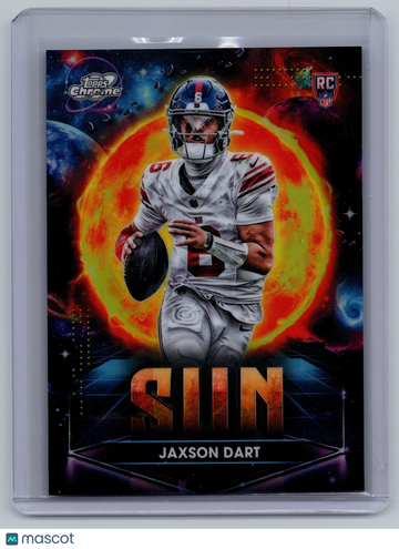 2025 Topps Chrome Planetary Pursuit Jaxson Dart #PPSU-JD RC