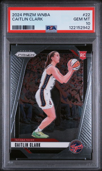2024 Panini Prizm WNBA Caitlin Clark #22 PSA 10