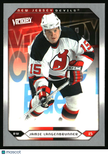 2005-06 Upper Deck Jamie Langenbrunner #229 2005-06 Upper Deck Victory Update New Jersey Devils