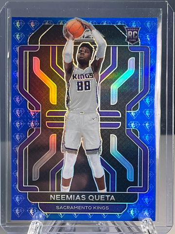 2021-2022 Prizm NBA Neemias Queta 75th Anniversary Parallel