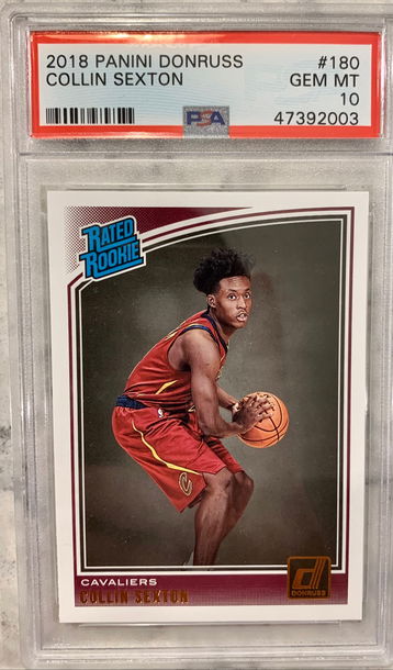 2018 Collin Sexton Donruss Rookie PSA 10
