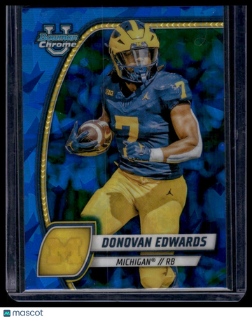 2024 Bowman University Chrome Sapphire Donovan Edwards #66