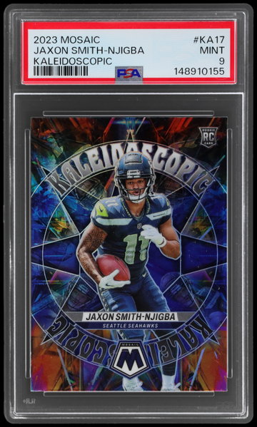 2023 Panini Mosaic Jaxon Smith-njigba Kaleidoscopic PSA 9 RC