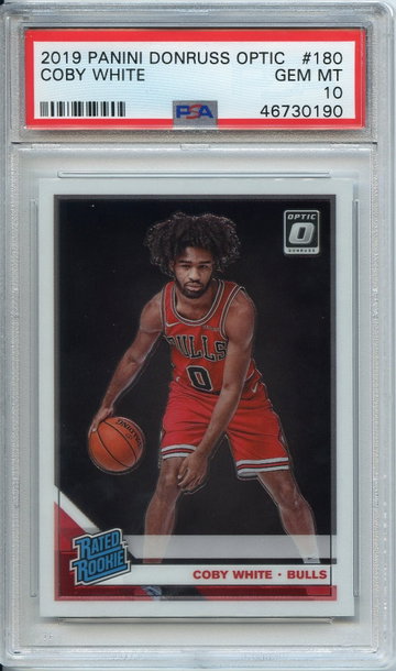 Coby White Optic PSA 10