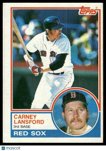 1983 Topps Carney Lansford #523