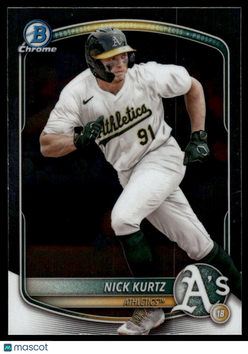 2025 Bowman Nick Kurtz #BCP-114 Chrome Prospects