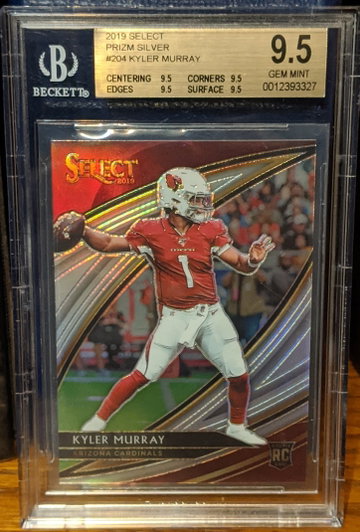Kyler Murray Select Field Level Silver Prizm