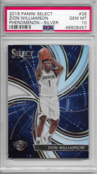 Zion Williamson Select Phenomenon Silver