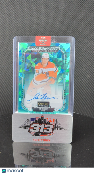 2025-26 O-Pee-Chee OPC Platinum Ian Moore #R-IM Turquoise Fragments