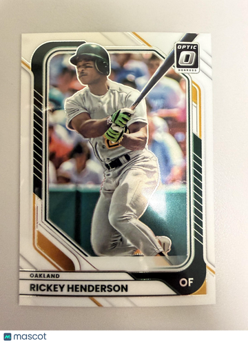 2026 Donruss Rickey Henderson #50 Optic
