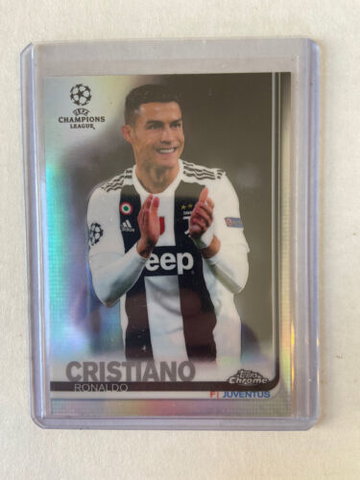 Christiano Ronaldo 2018-19 Topps Chrome Variations Silver Refractor SSP