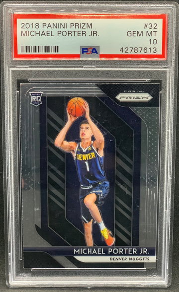 Michael Porter Jr. 2018 Panini Prizm PSA 10