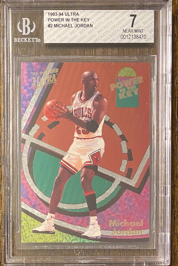 Michael Jordan 93-94 Ultra Power In the Key