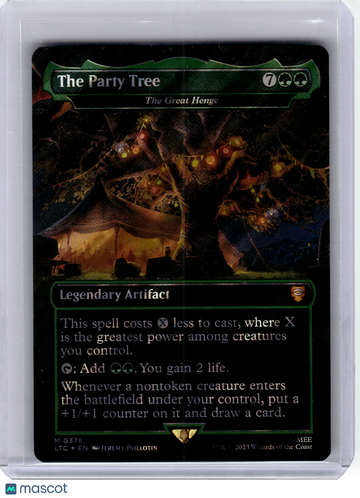 Commander: The Lord of the Rings: Tales of Middle-earth The Great Henge The Party Tree Surge Foil Mythic #378