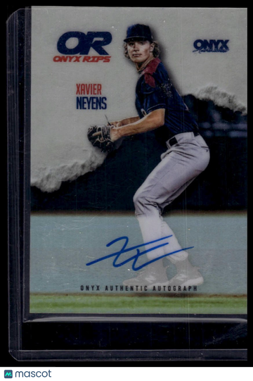 2025 Onyx Rips Xavier Neyens #RAB-XANE Refractor Autographs AU
