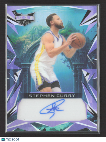 2023 Leaf Vibrance Stephen Curry #BA-SC1 Purple /5