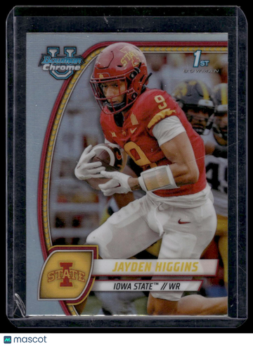 2024 Bowman University Chrome Jayden Higgins #94 Refractor