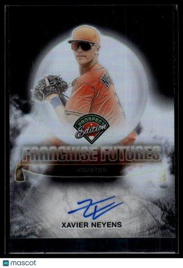 2025 Panini Prospect Edition Xavier Neyens #FFS-XN Franchise Futures Signatures AU