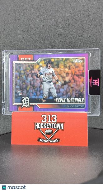 2026 Topps Chrome Kevin McGonigle #16 Purple /75 RC
