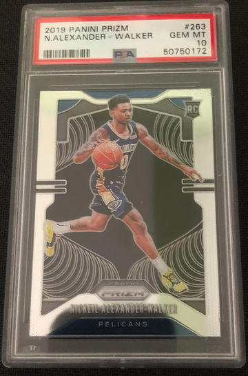 2019 Prizm Nickeil Alexander-Walker Rookie RC PSA 10 Gem Mint