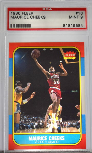 1986 Maurice Cheeks Fleer