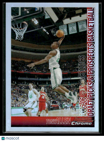 2005-06 Topps 1952 Style Tony Allen #34 Chrome Refractors SN