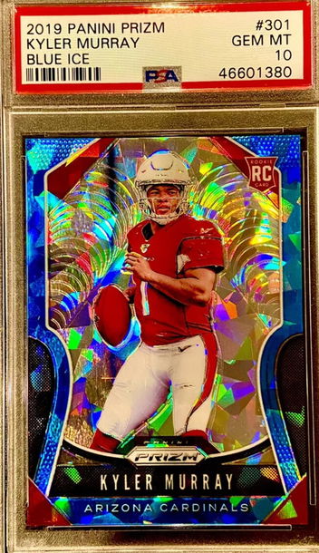 2019 Panini Prizm Kyler Murray Blue Ice RC PSA 10