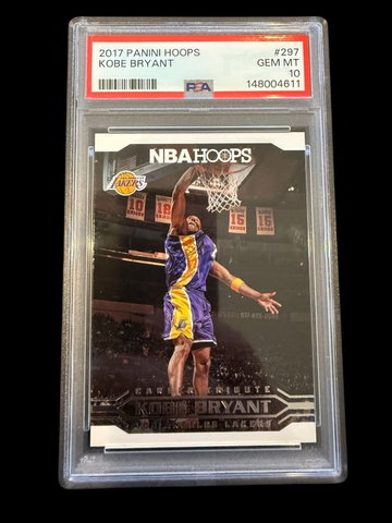 2017 Hoops | Kobe Bryant | Career Tribute | #297 | PSA 10