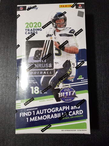 2020 Panini Donruss Football Hobby Box