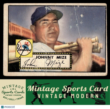 1952 Topps Johnny Mize #129