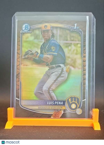 2025 Bowman - Chrome Prospects Reptilian Refractor Luis Pena #BCP-38