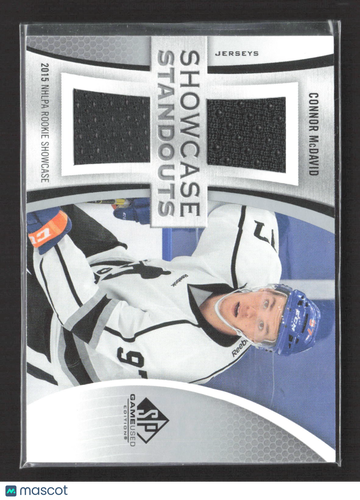2020 Upper Deck SP Game Used Showcase Standouts Connor McDavid #SS-CM Memorabilia Jersey