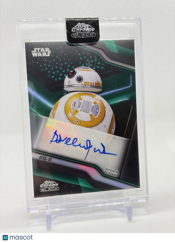 2022 Topps Chrome Black Star Wars - Autographs - Green Refractor #A-DC