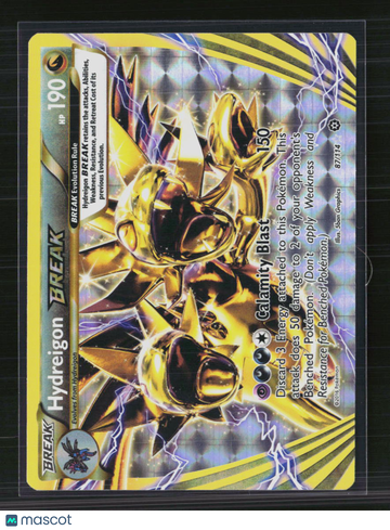 Pokemon 2016 Steam Siege Hydreigon Break #87/114
