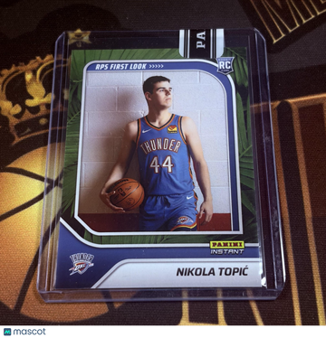 2024-25 Panini Instant NBA RPS First Look Nikola Topić #RPS-12 Jungle SN RC