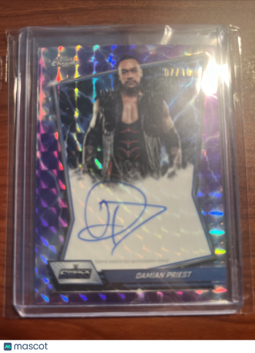 2026 Topps Chrome WWE Damian Priest #0710 Purple