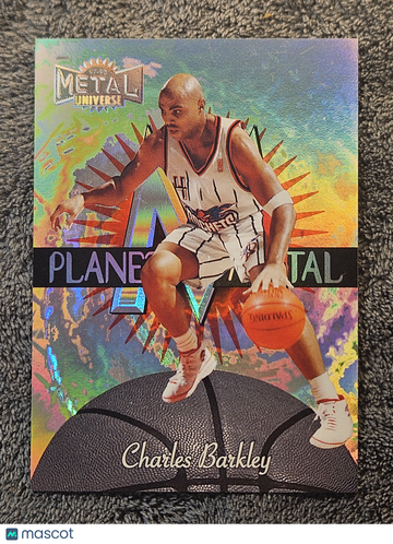 1997 SkyBox Metal Universe Planet Metal Charles Barkley #14