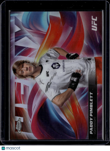 2026 Topps Chrome UFC Helix Paddy Pimblett #HX-6
