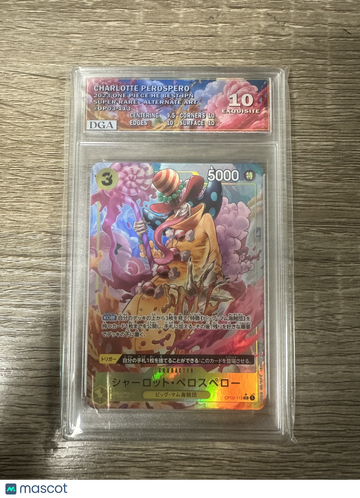 2023 One Piece Pillars of Strength Charlotte Perospero Holo Japanese Super Rare Alternate Art
