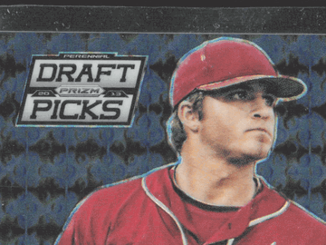 D.J. Baxendale 2013 Panini Prizm Perennial Draft Picks #61 1/1 Prospect Signatures Autographed Trading Card Minnesota Tw
