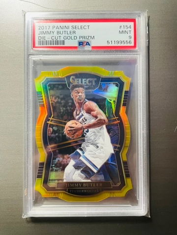 2017 Panini Select Gold Jimmy Butler /10 PSA 9 WOW