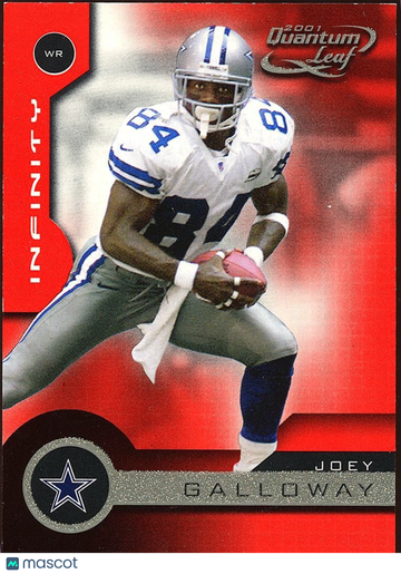2001 Quantum Leaf Joey Galloway #53 Red