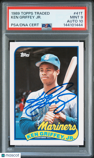 1989 Topps Traded Ken Griffey JR. #41T PSA 9
