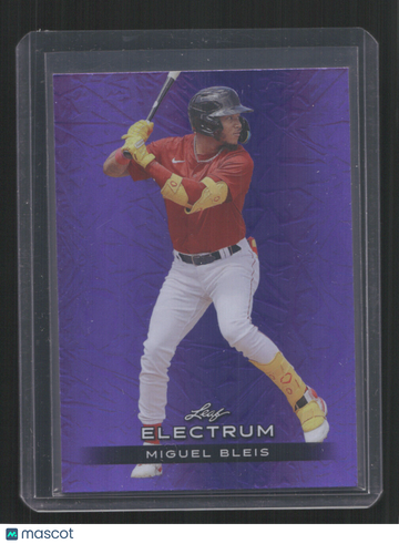 2024 Electrum Baseball MIGUEL BLEIS #47 /49 SN,/49