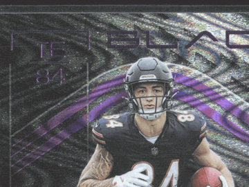 2025 Panini Black Football Colston Loveland #116 RC