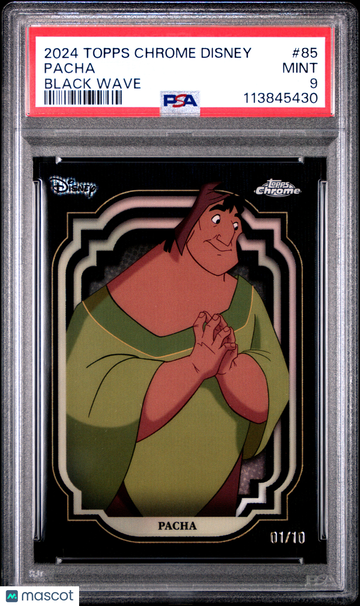 2024 Topps Chrome Disney Pacha #85 PSA 9