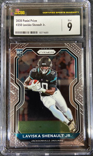 2020 Panini Prizm ROOKIE Laviska Shenault Jr CSG 9 MINT