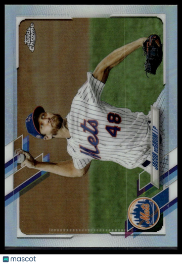 2021 Topps Chrome Jacob deGrom #12 Refractor